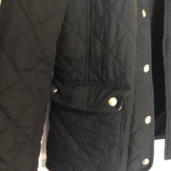 JCrew black quilted jacket XXS - Picture 5 of 7